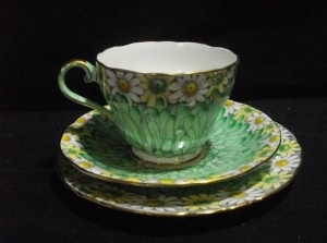 Antique Bone China Tea Cup and Saucer Set Aynsley