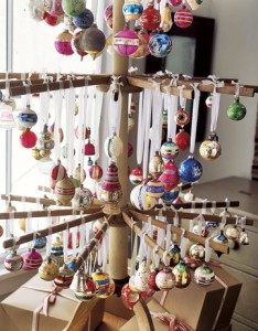 Vintage Ornament Tree