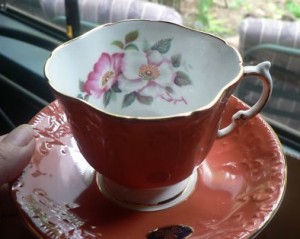 Vintage Tea Cup and Saucer Aynsley