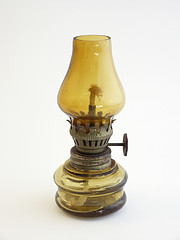 Antique Vintage Oil Lamp
