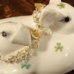 Antique Irish Dresden Figurines