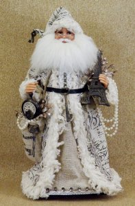 Crakewood Vintage Paris Santa Claus Figurine