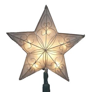 Kurt Adler 10 Light Indoor UL Star Treetop