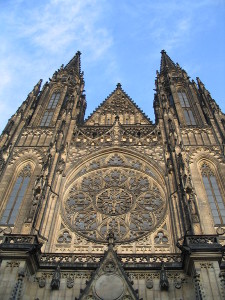 St. Vitus cathedral in Prague, Czech Republic Source: Wikimedia Commons, CC 3.0, Valyag