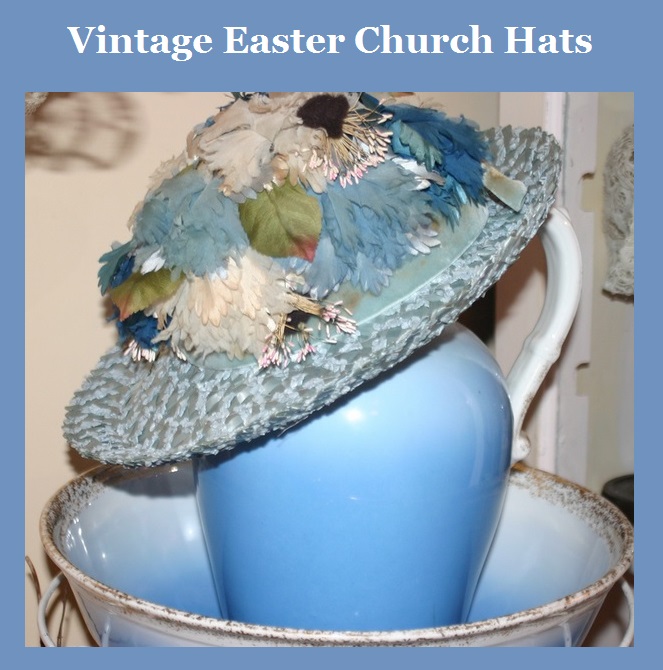 Vintage Easter Church Hats
