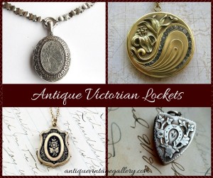 Antique Victorian Lockets