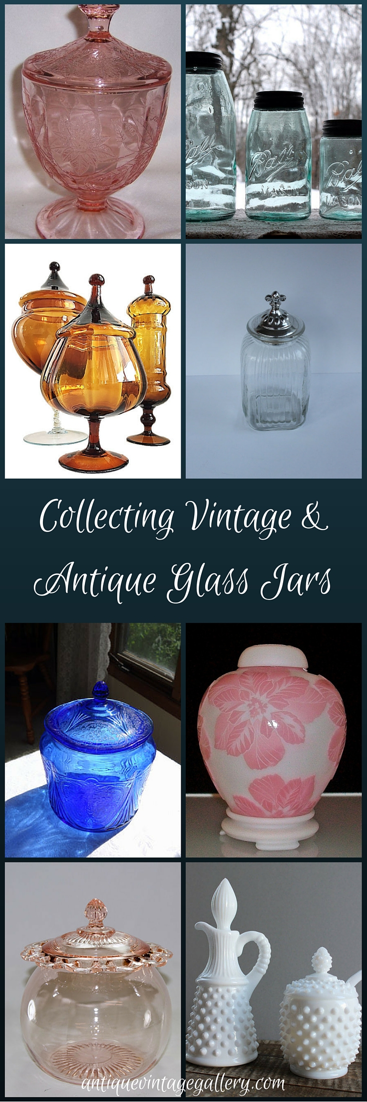 Collecting Vintage and Antique Glass Jars