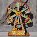 Vintage J. Chein Toy Ride the Rocket | Ferris Wheel | Merry Go Round | Roller Coaster