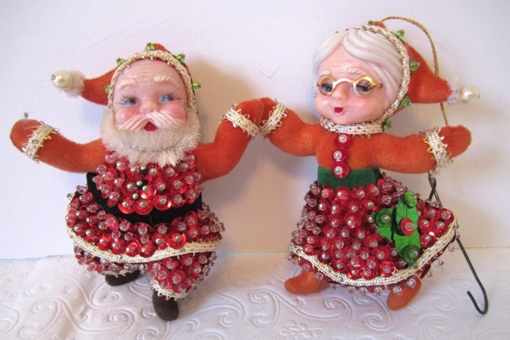 Vintage Christmas Ornament: Santa Claus