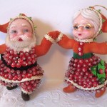Vintage Christmas Ornament: Santa Claus