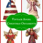 Vintage Angel Christmas Ornaments