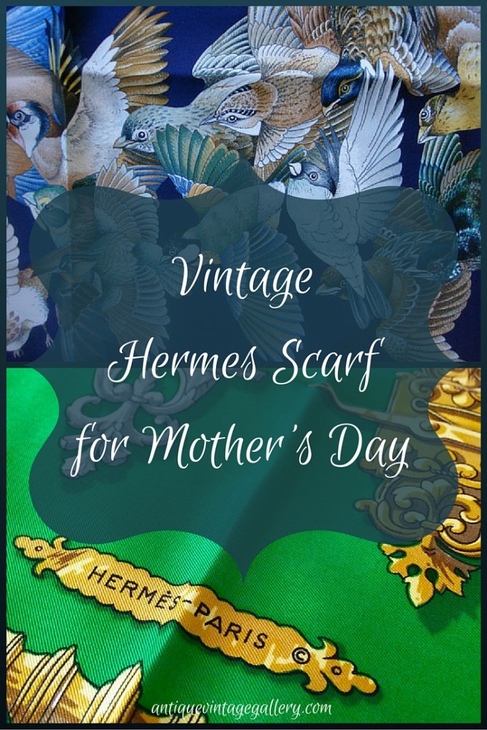 Vintage Hermes Scarf for Mothers Day