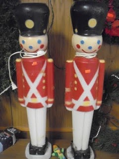 Vintage Christmas Toy Soldier Ornament